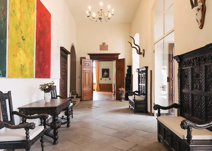 别墅 Schloss Gemuenden Mit Schwimmbad *