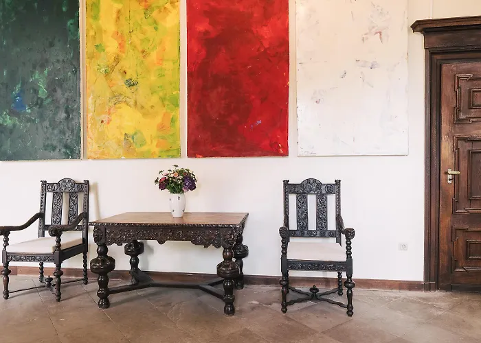 Schloss Gemuenden Mit Schwimmbad 别墅 *