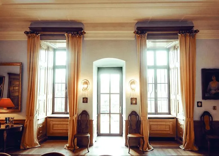 Schloss Gemuenden Mit Schwimmbad 别墅